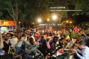 台湾の夜市　高雄の勞工公園夜市