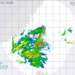2018年9月台風22号天気図台湾気象局より